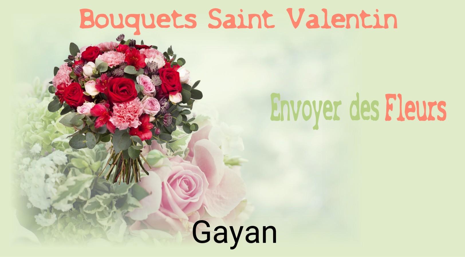 Roses de Saint-Valentin livrées à Gayan