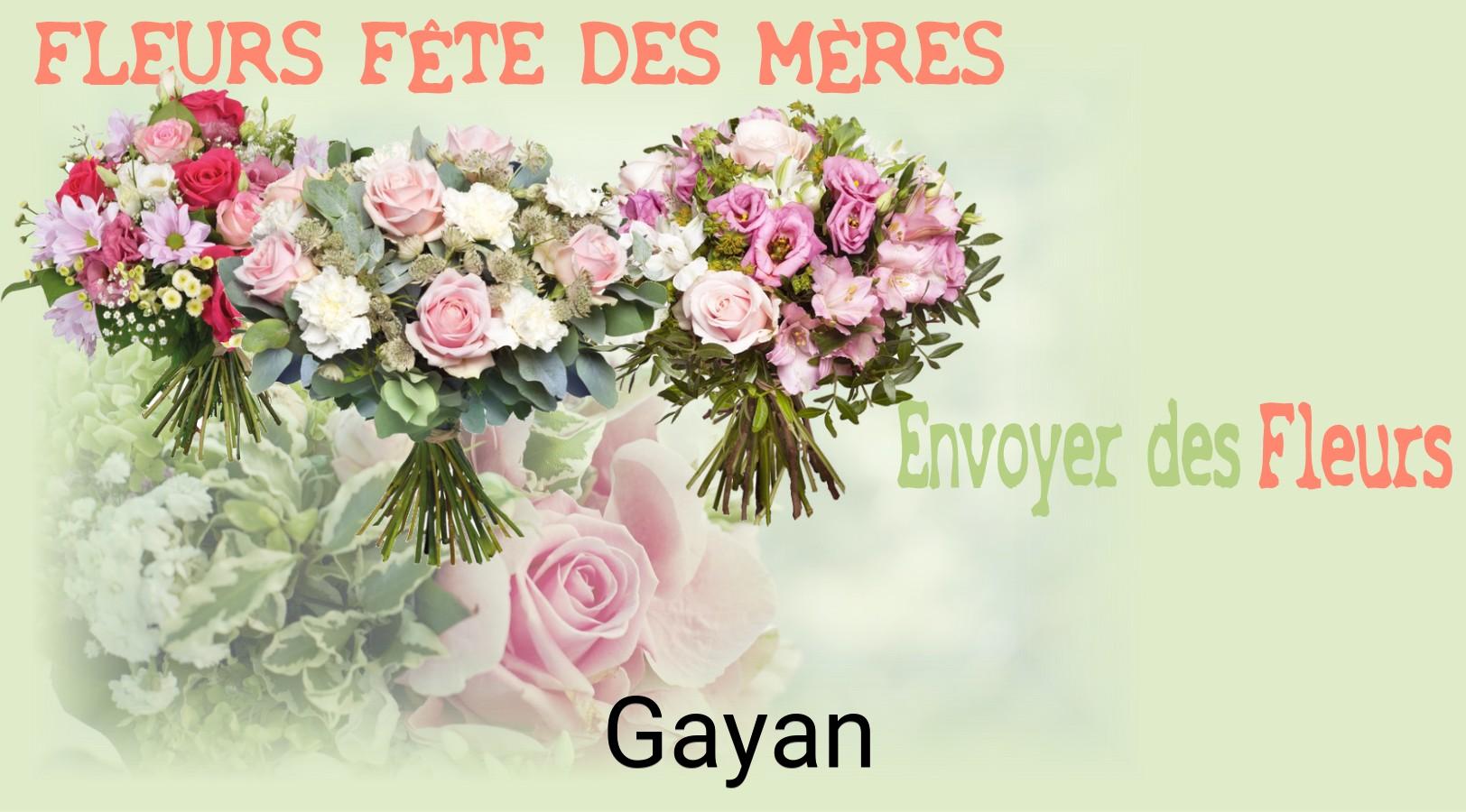 Bouquet de Fête des Mères livré à Gayan